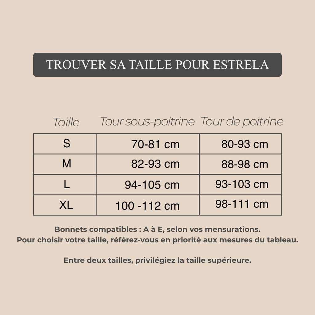 Le soutien-gorge Estrela