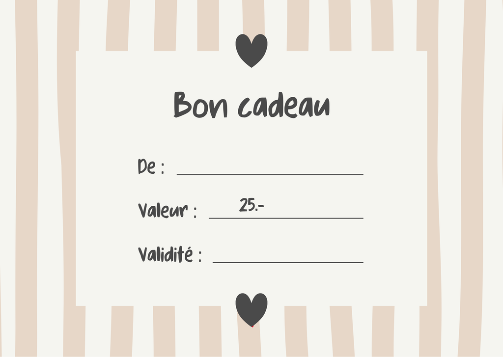 Bon cadeau Galéia