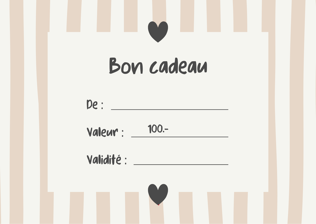 Bon cadeau Galéia