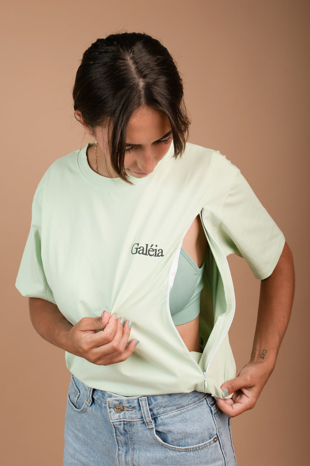 T-shirt d'allaitement Alma