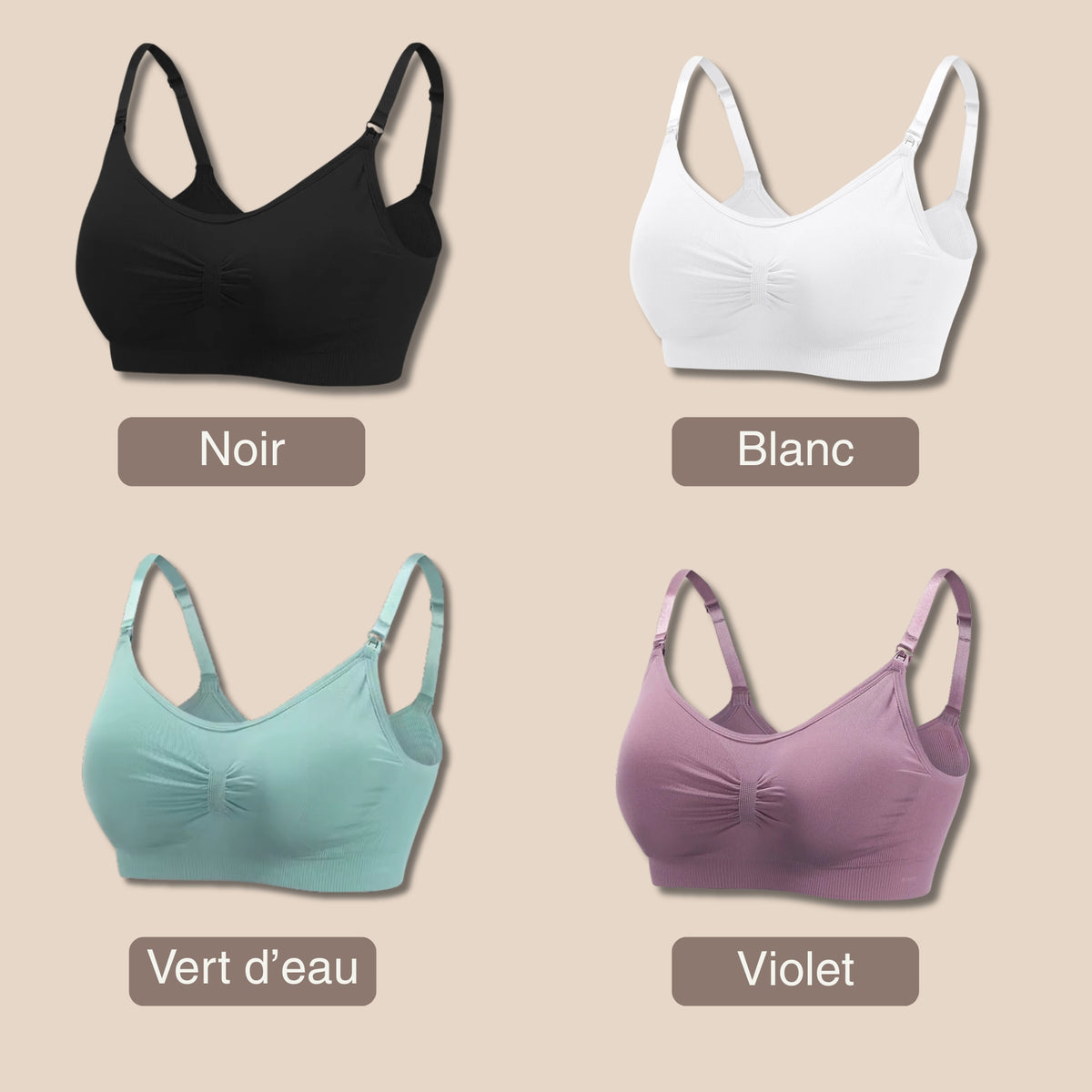 Soutien-gorge d'allaitement confortable